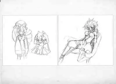 ALICESOFT ORION SCRIBBLES with CROQUIS ULTIMATE EDITION VOL.2 織音計画特別版  ラフ画集