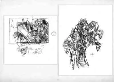 ALICESOFT ORION SCRIBBLES with CROQUIS ULTIMATE EDITION VOL.2 織音計画特別版  ラフ画集