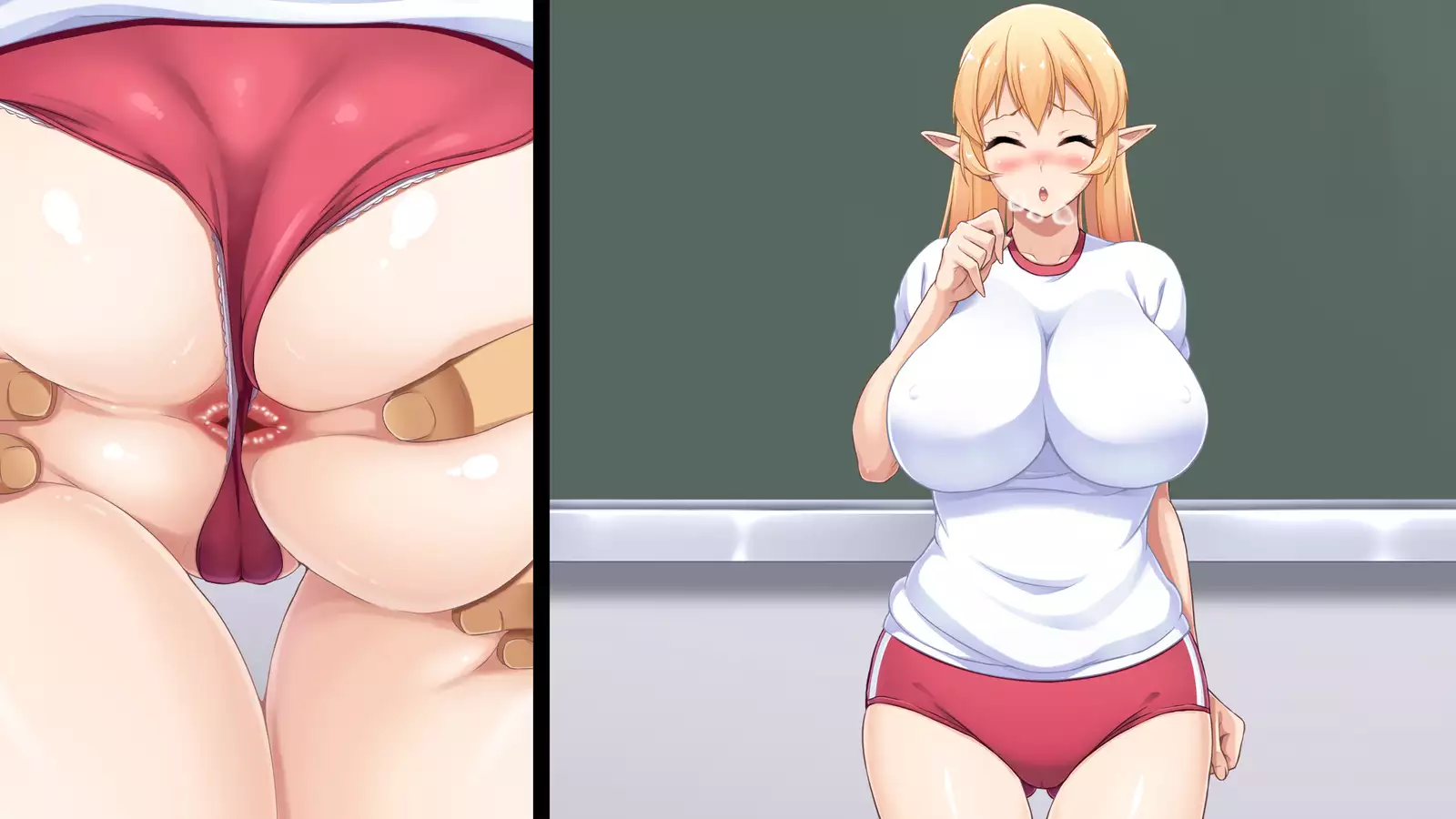 Junshin na Elf no Ryuugakusei ni Anal Choukyo shiyo！