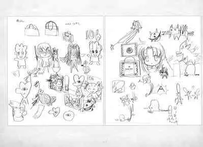 ALICESOFT ORION SCRIBBLES with CROQUIS ULTIMATE EDITION VOL.4 織音計画特別版  ラフ画集