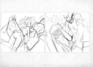 ALICESOFT ORION SCRIBBLES with CROQUIS ULTIMATE EDITION VOL.4 織音計画特別版  ラフ画集