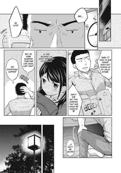 [Fumitsuki Sou] 1 Room Apartment + Highschool Girl Suddenly Living Together? Close Contact!? First Sex!!? Ch. 3 [Uncensored]