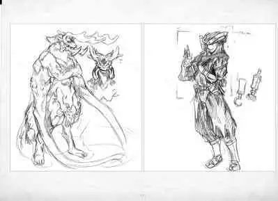 ALICESOFT ORION SCRIBBLES with CROQUIS ULTIMATE EDITION VOL.2 織音計画特別版  ラフ画集