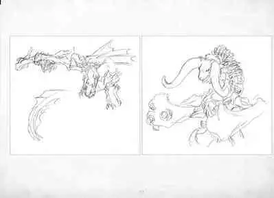 ALICESOFT ORION SCRIBBLES with CROQUIS ULTIMATE EDITION VOL.2 織音計画特別版  ラフ画集