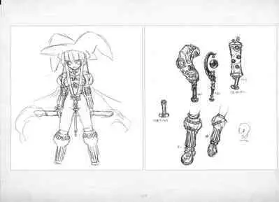 ALICESOFT ORION SCRIBBLES with CROQUIS ULTIMATE EDITION VOL.2 織音計画特別版  ラフ画集
