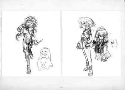 ALICESOFT ORION SCRIBBLES with CROQUIS ULTIMATE EDITION VOL.2 織音計画特別版  ラフ画集