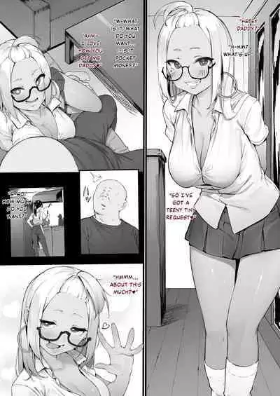 [Nigiri Usagi] Hoteheru de Jibun no Musume Hiita ga Kokan ni Makete Sumanai Suru Hanashi [Kouhen] | The escort service sent me my daughter, but I couldn't resist [Part2] [English]