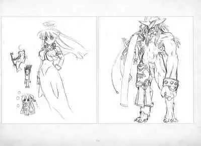 ALICESOFT ORION SCRIBBLES with CROQUIS ULTIMATE EDITION VOL.3 織音計画特別版  ラフ画集