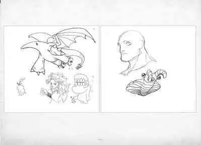 ALICESOFT ORION SCRIBBLES with CROQUIS ULTIMATE EDITION VOL.2 織音計画特別版  ラフ画集