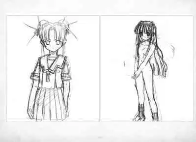 ALICESOFT ORION SCRIBBLES with CROQUIS ULTIMATE EDITION VOL.4 織音計画特別版  ラフ画集