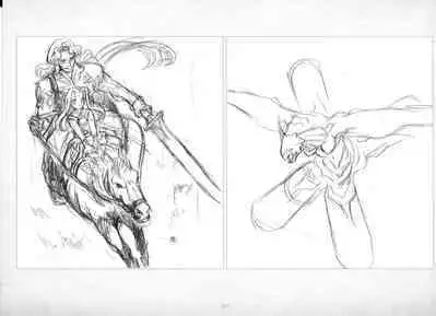 ALICESOFT ORION SCRIBBLES with CROQUIS ULTIMATE EDITION VOL.2 織音計画特別版  ラフ画集